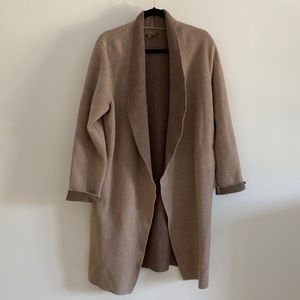 Montavani Studio XL Wool and cashmere sweater coat